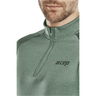 CEP Men's Cold Weather Quarter Zip Green