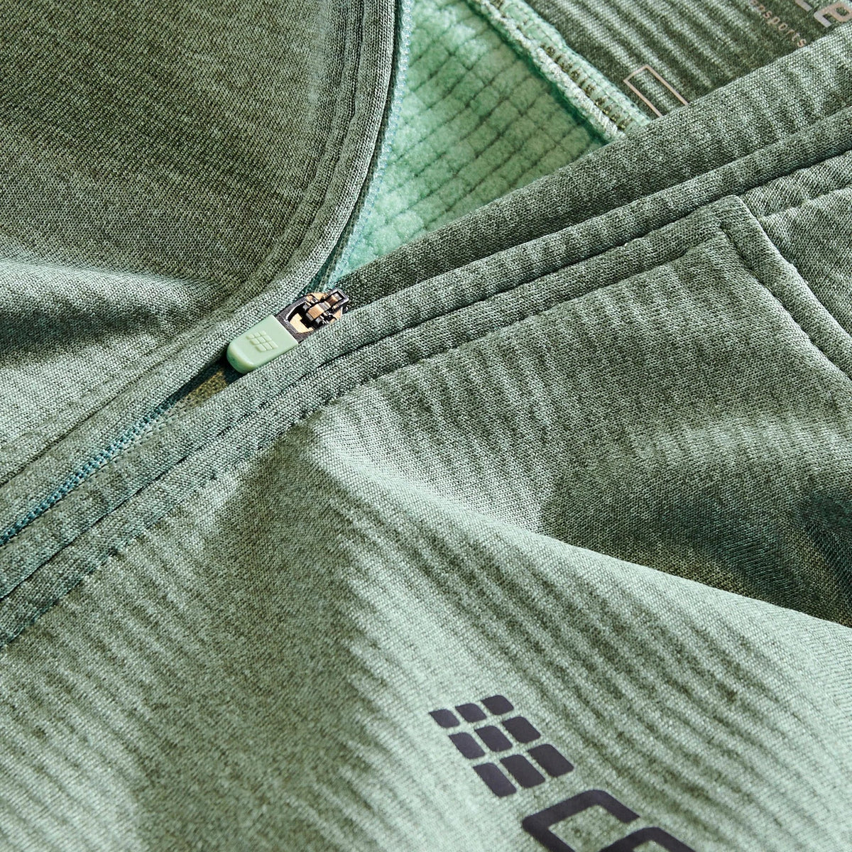 CEP Men's Cold Weather Quarter Zip Green