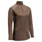 CEP Women's Cold Weather Quarter Zip Brown