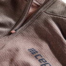 CEP Women's Cold Weather Quarter Zip Brown