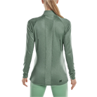 CEP Women's Cold Weather Quarter Zip Green