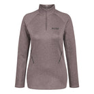 Women's CEP Cold Weather Quarter Zip. Grey. Front view.