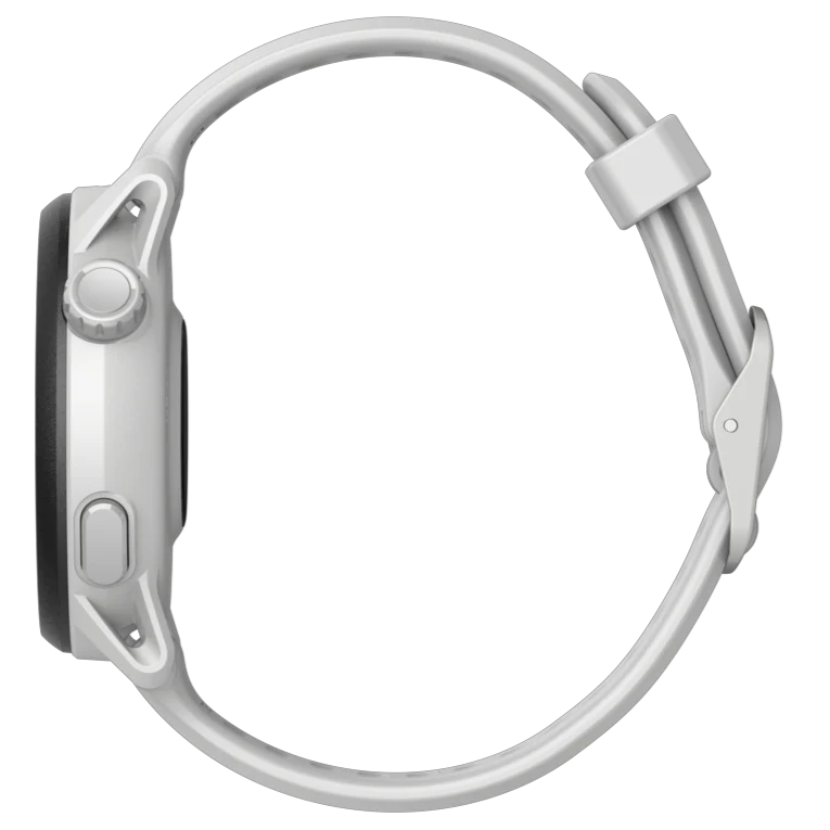 Coros Pace 3. White. Side view.