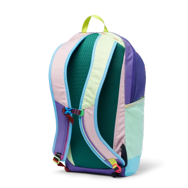 Cotopaxi Bogota 20 Liter backpack del dia. Multi-Color. Back view.
