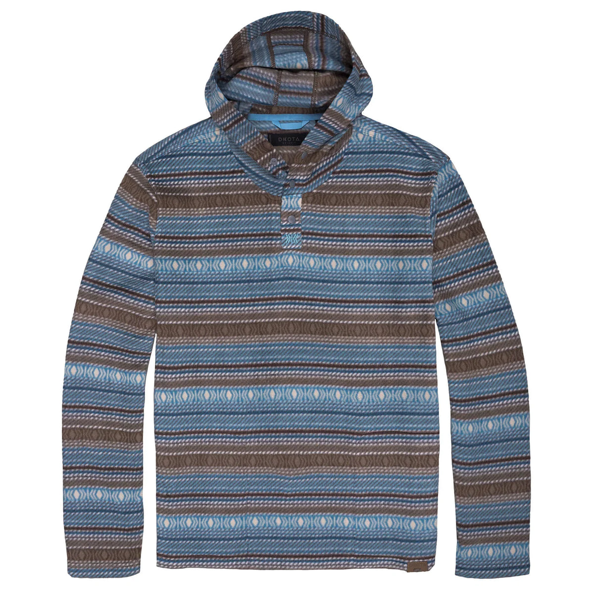 Dakota Grizzly Ollie Hooded Long Sleeve Shirt Men's Geyser Spray