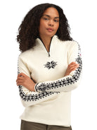 Dale of Norway Geilo Fem Sweater in Off White/Black