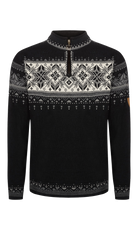 Dale of Norway Blyfjell Sweater Unisex in Black/Smoke/Off White