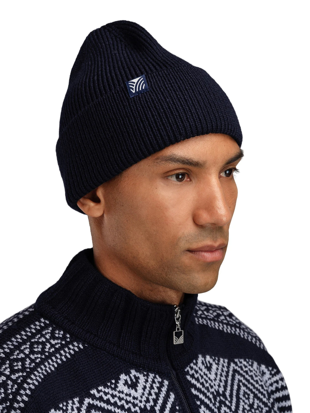 Dale of Norway Bouvet Beanie Unisex in Navy