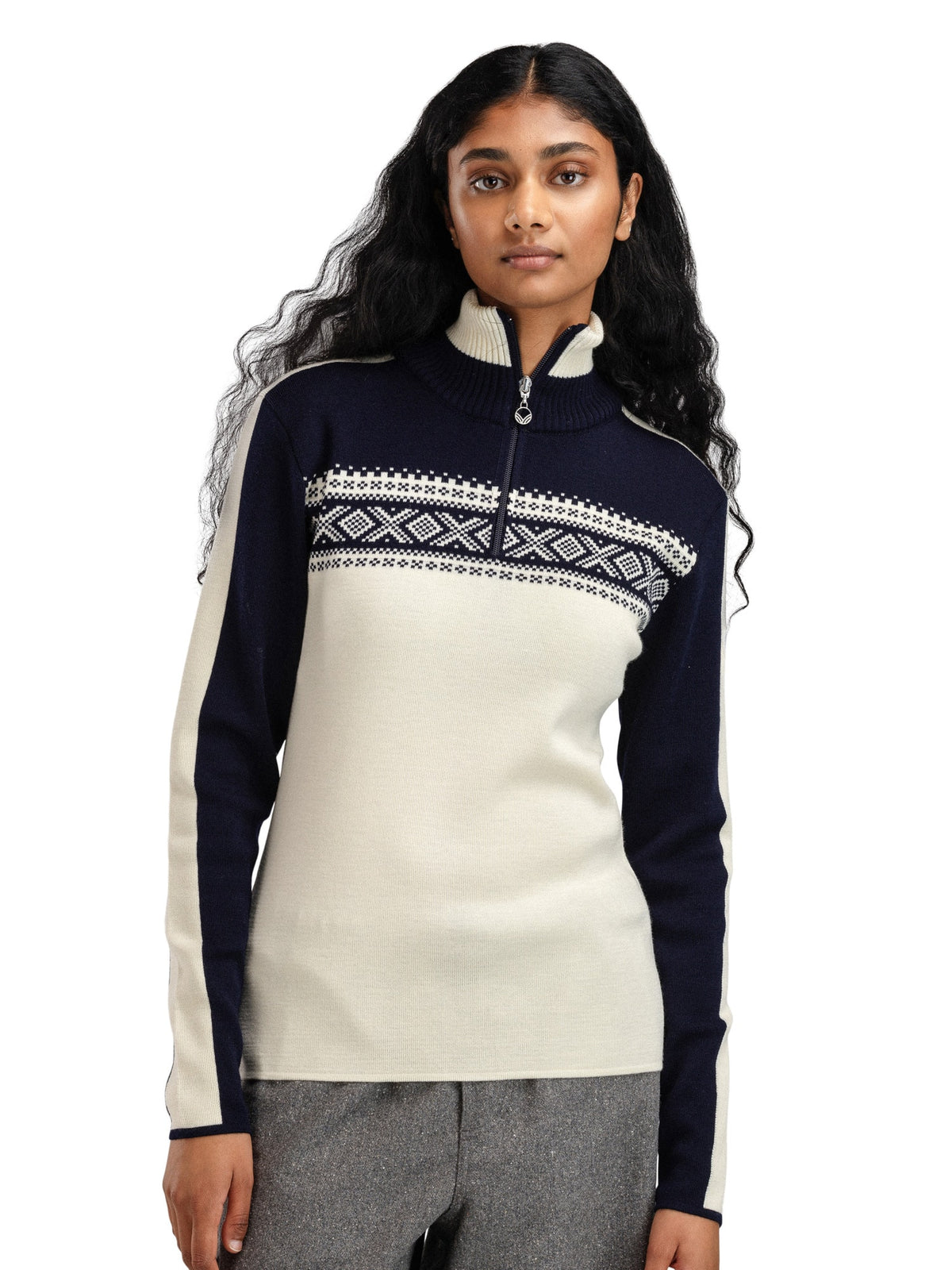 Dale of Norway Dystingen Sweater Women's Off White/Navy