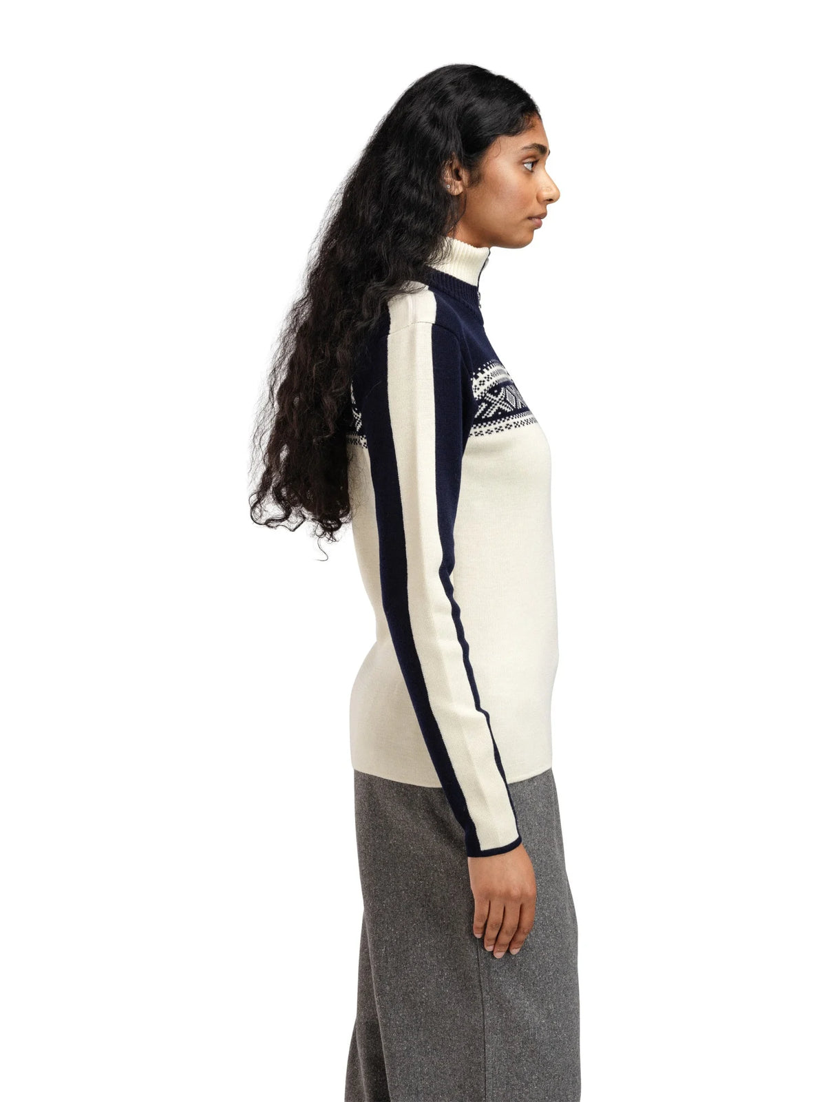 Dale of Norway Dystingen Sweater Women's in Off White/Navy
