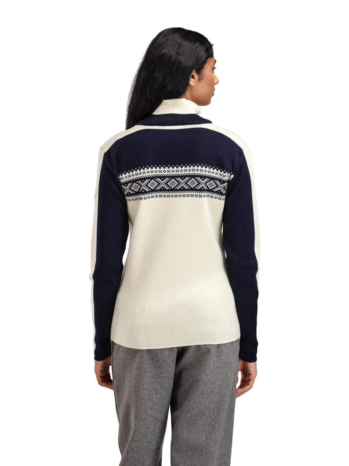 Dale of Norway Dystingen Sweater Women's in Off White/Navy