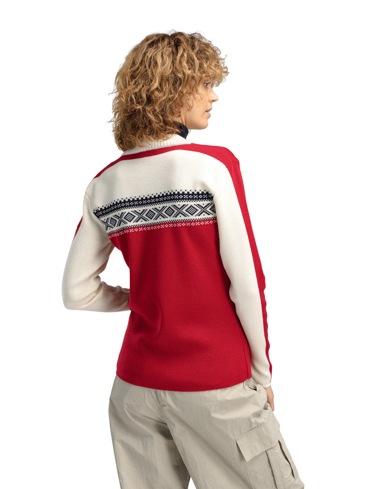 Dale of Norway Dystingen Sweater Women's in Off White/Navy