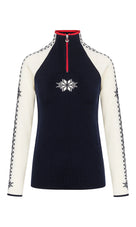 Dale of Norway Geilo Sweater Women's in Navy/Off White/Raspberry product view