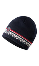 Dale of Norway Moritz Hat Unisex in Navy/Off White/Raspberry product view