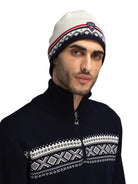 Dale of Norway Moritz Hat Unisex in Navy/Off White/Raspberry product view