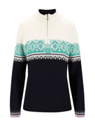 Dale of Norway Moritz Sweater Women's in Marine/Off White/Peacock product view