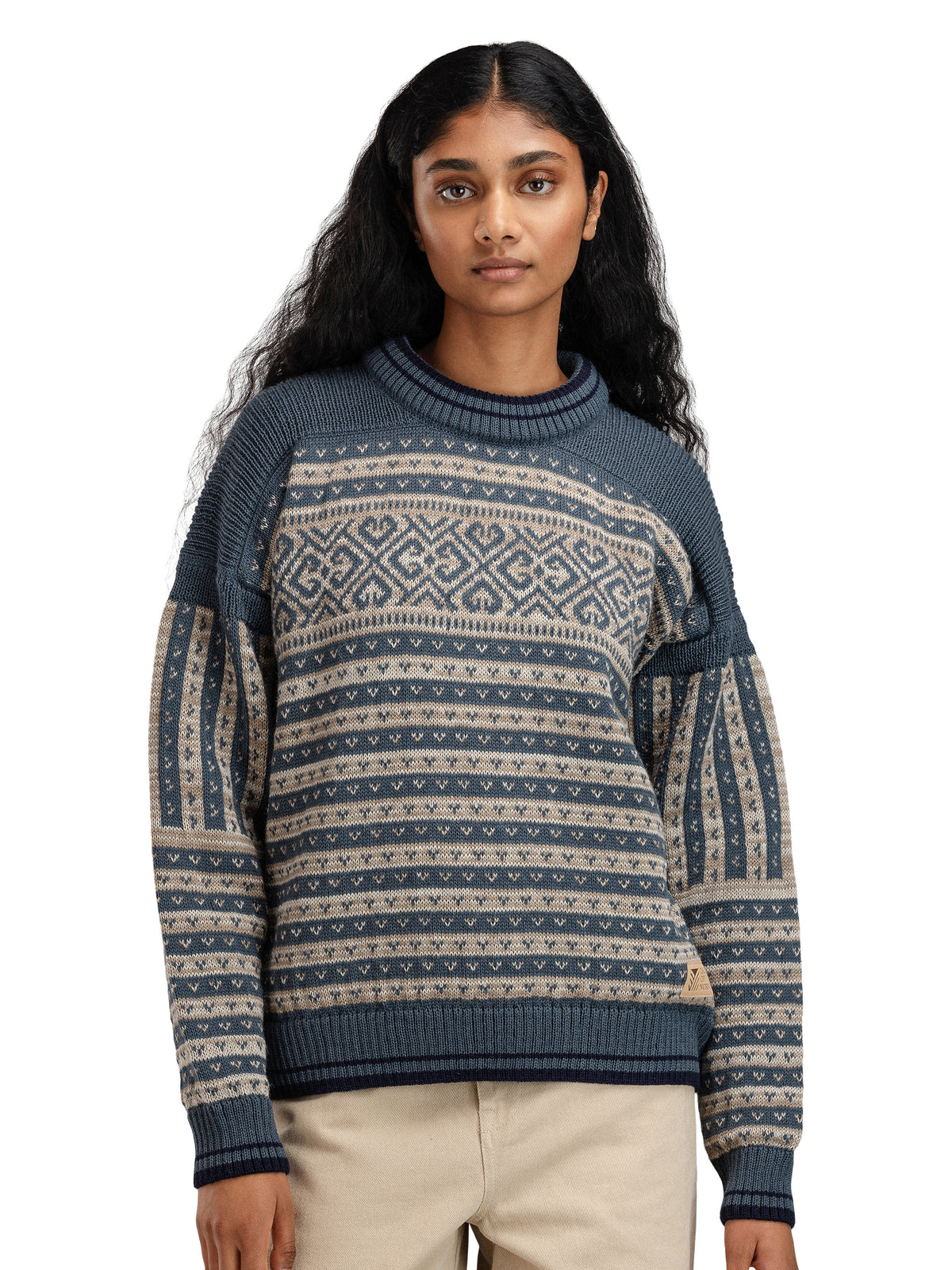 Dale of Norway Ramberg Sweater Women's Steel/Marine/Mountainstone