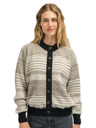 Dale of Norway Skarpoy Cardigan Women's Sand/Mountainstone/Coffee