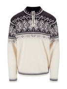 Dale of Norway Vail Sweater Unisex in Off White/Coffee/Sandstone product view