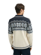 Dale of Norway Vail Sweater Unisex in Off White/Navy/Blue Shadow product view