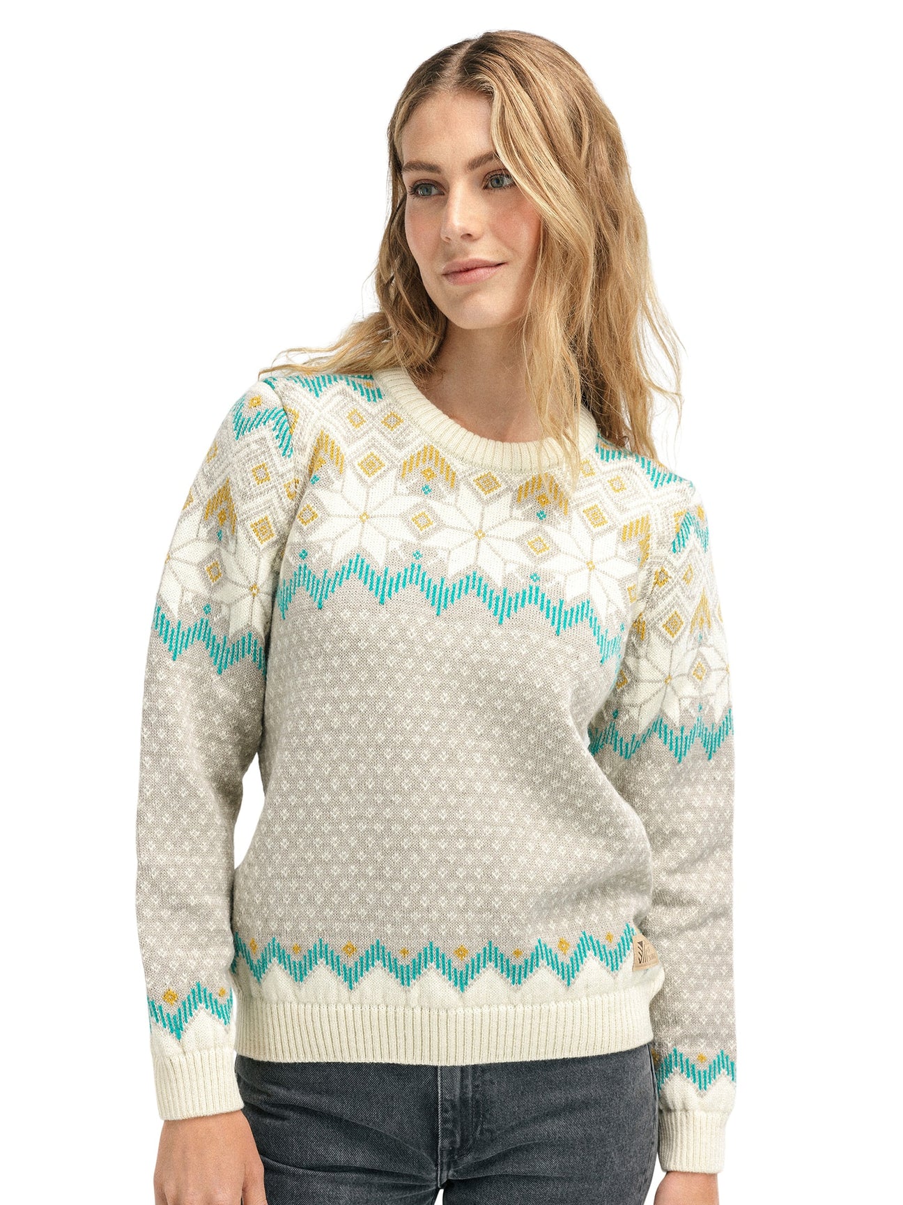 Dale of Norway | Vilja Sweater | Women's | Sandstone/Off White