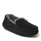 Dearfoams Genuine Shearling Moccasin Slipper men's