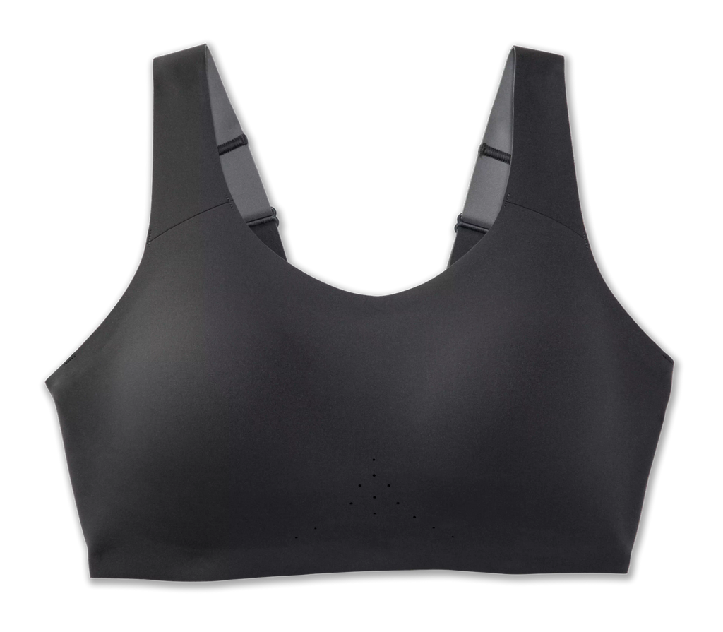 Women's Brooks Dare Scoopback. Black. Front view.