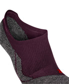 Falke RU3 women's running socks in Dark Mauve - product view 6