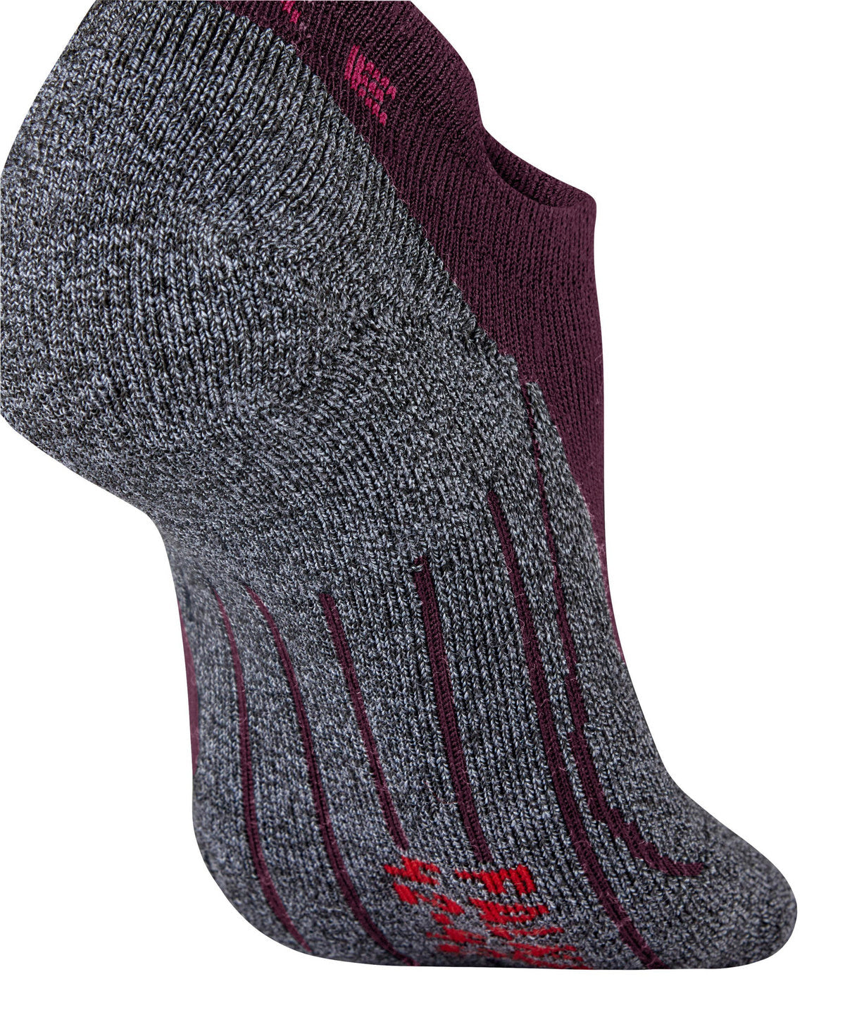 Falke RU3 women's running socks in Dark Mauve - product view 7