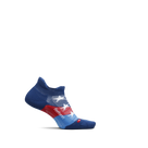 Unisex Feetures! Elite Light Cushion. NST. Red/White/Blue