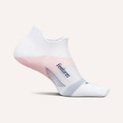 Feetures! Elite Ultra Light Cushion No Show Tab — White Rose
