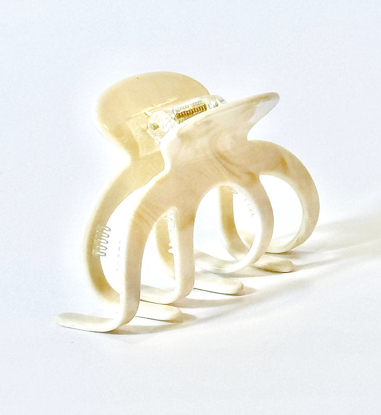 Ficcare Ava X Large Jaw Hair Clip Marble