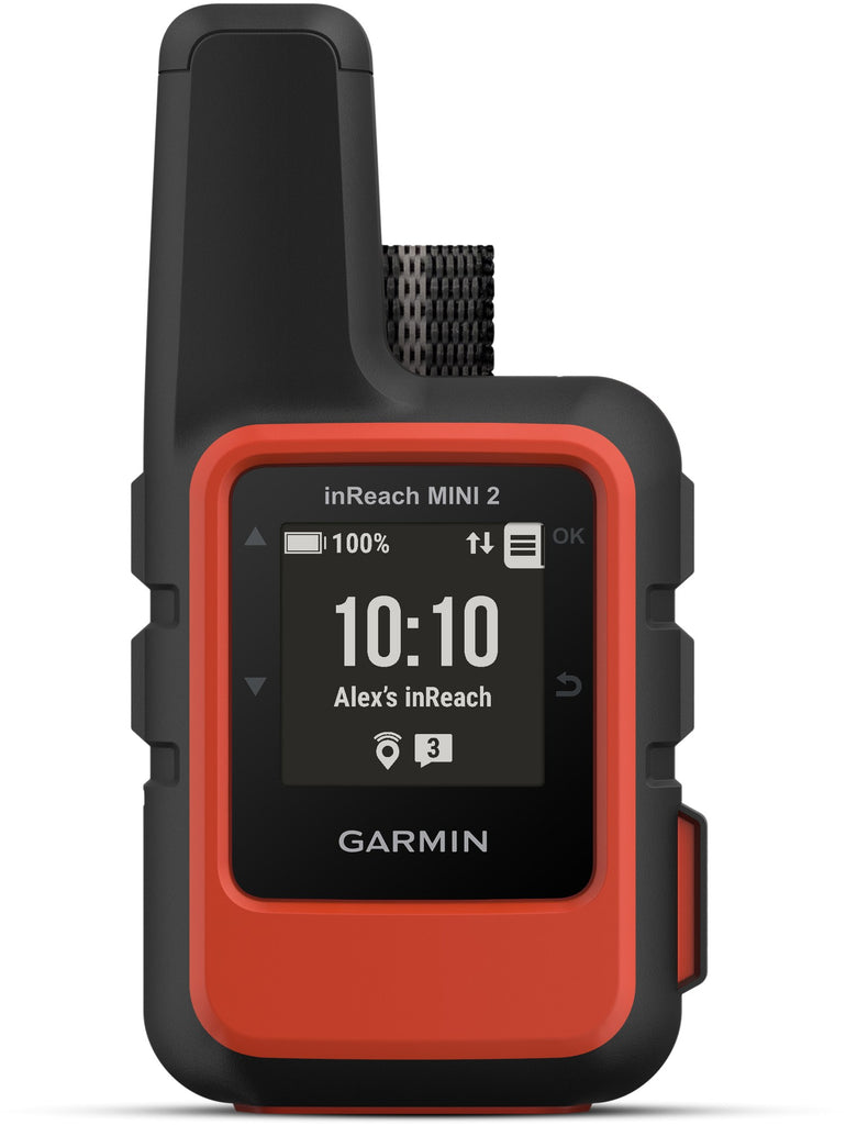 Garmin inReach Mini 2. Front view.