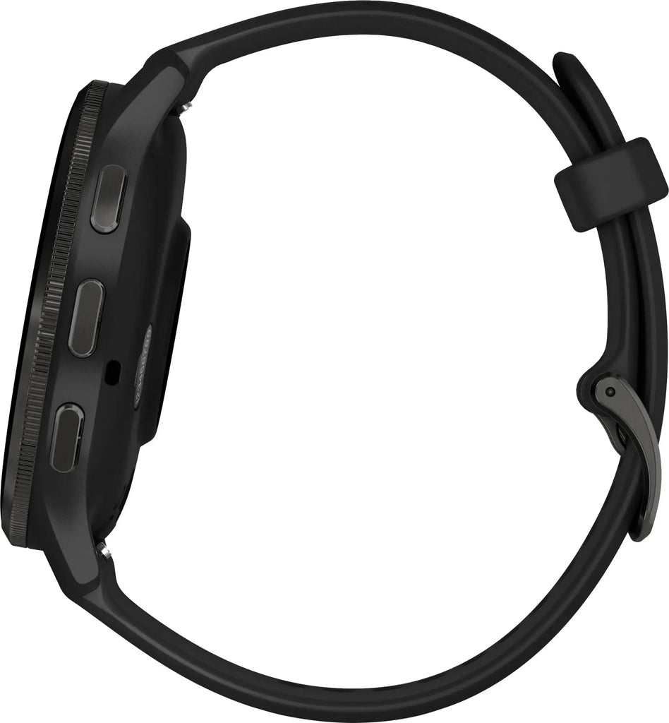 Garmin Venue 3. Black. Lateral view.