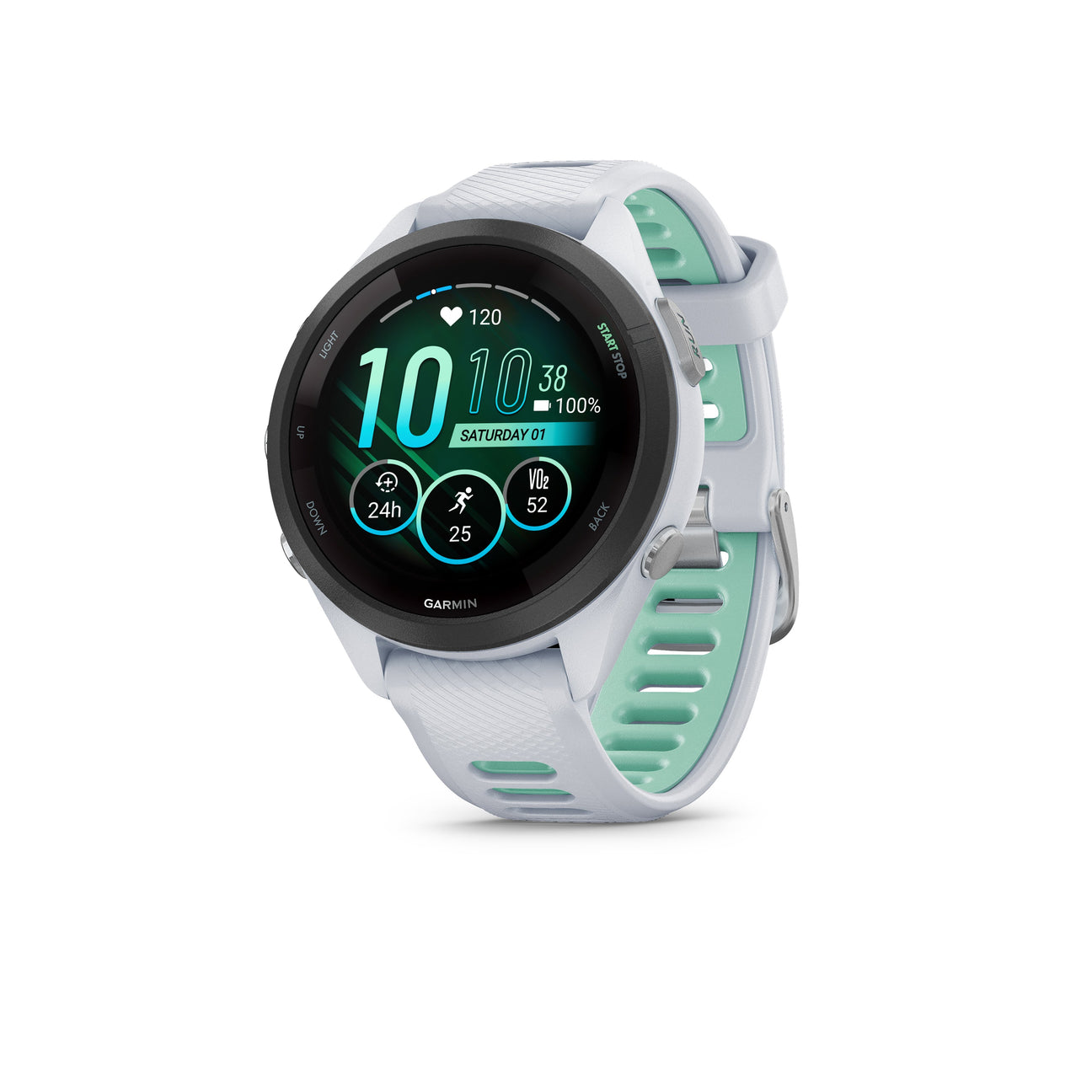 【kei】 Garmin Forerunner 265S ホワイト/ミント Garmin | Forerunner 265S – Confluence Running Company