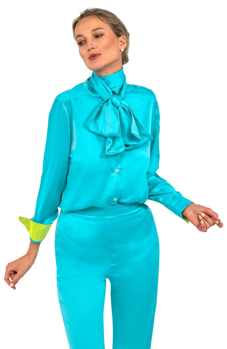 Gretchen Scott Solid Top Women's Turquoise