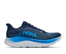 Men's HOKA Clifton 11 in Varsity Navy/Faded Navy – lateral view