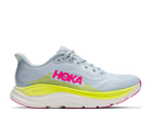 Women's HOKA Clifton 11 in Mineral Blue/Overcast – lateral view