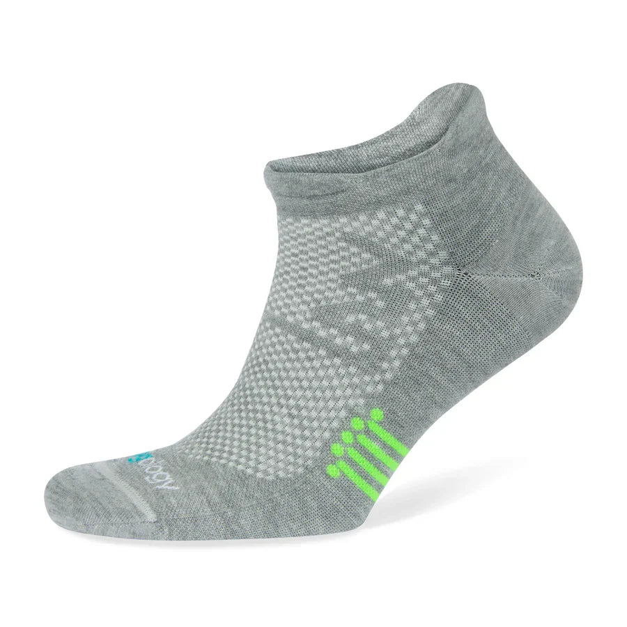 Jogology Low Cushion No Show Running Socks - Charcoal