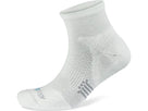 Jogology Medium Cushion Quarter Crew Running Socks - White