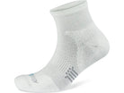 Jogology Medium Cushion Quarter Crew Running Socks - White