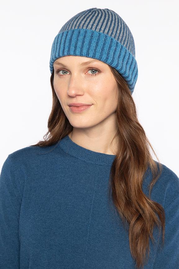 Kinross Cashmere Plaited Rib Hat Women's