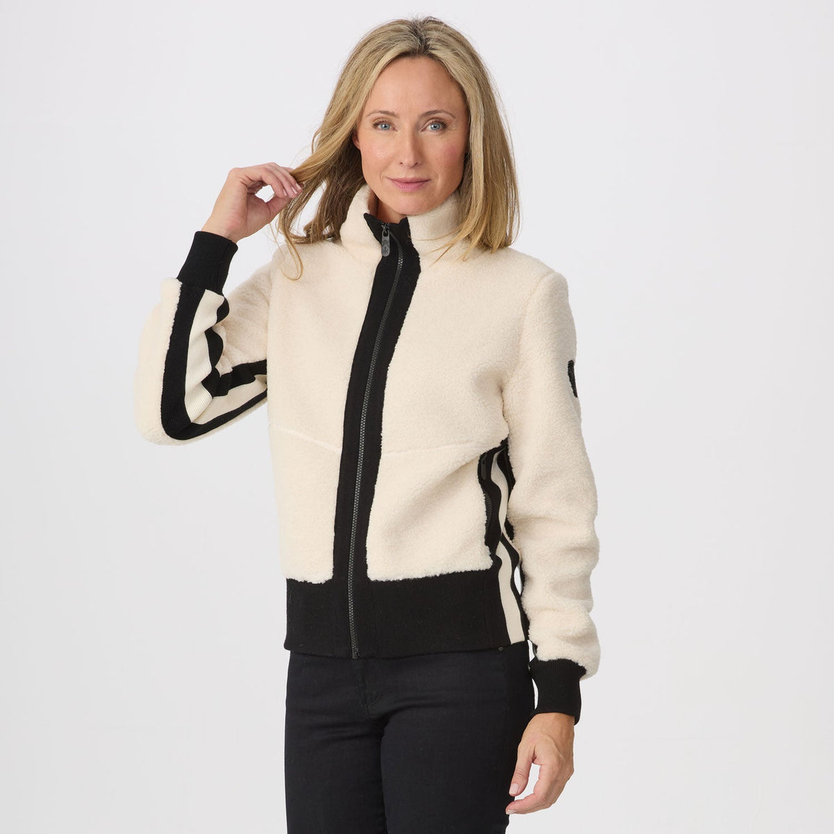 Krimson Klover Stevie women's jacket in Natural, front view