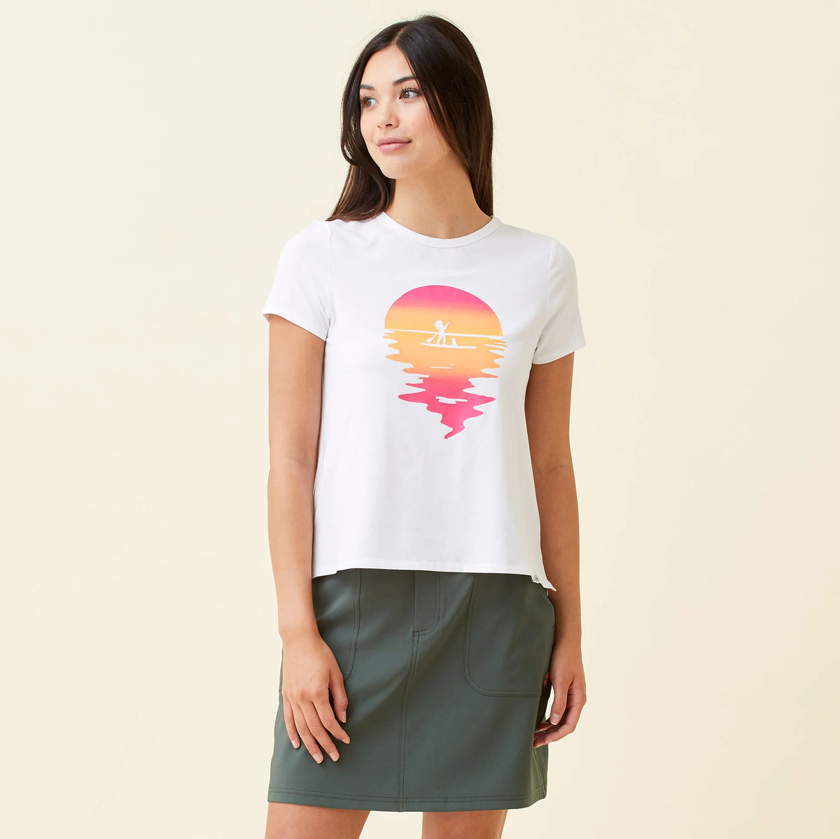 krimson klover Aila Graphic Shortsleeve Top Women's