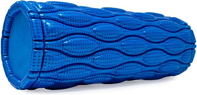 ProStretch Nonagon Foam Roller. Blue.