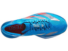 Men's Adidas Adios Pro 4. Blue upper. Blue midsole. Top view.