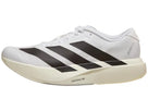 Men's Adidas Adizero Evo SL. White upper. White midsole. Lateral view.