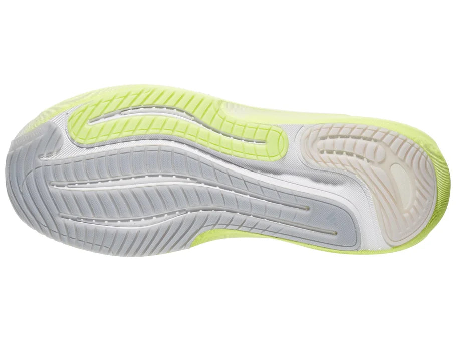 Adidas Supernova Rise 3 men's running shoe in Halo Silver/Solar Yellow/Ftwr White - outsole view