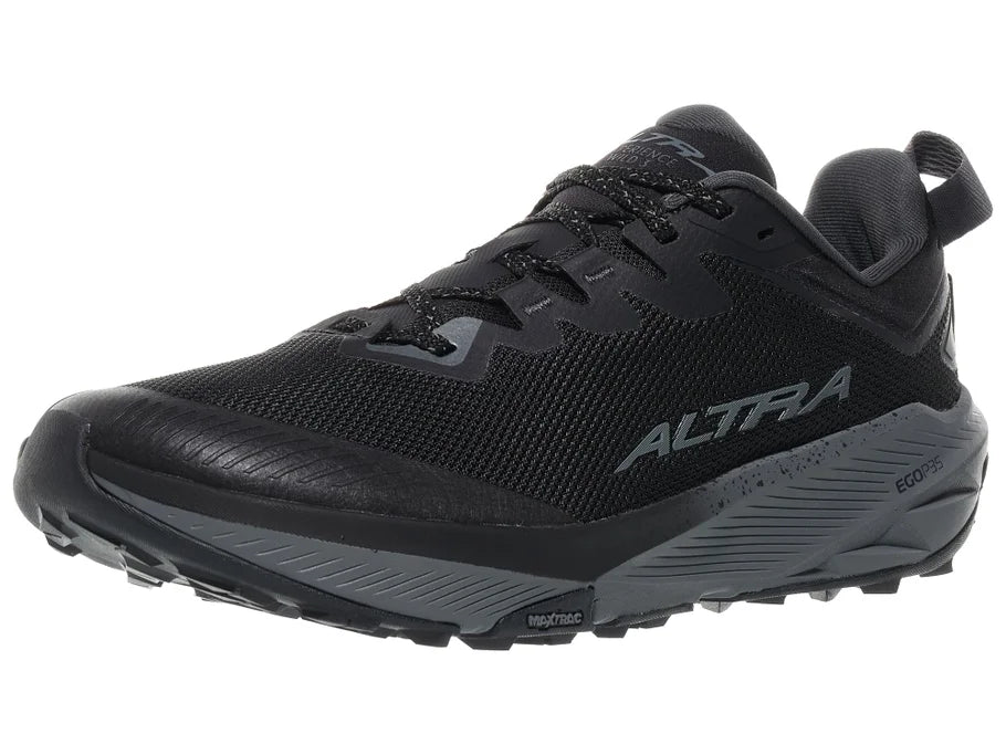 Men's Altra Experience Wild 3 in Black/Black — lateral view.
