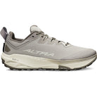 Men's Altra Experience Wild 3. Grey upper. Off White midsole. Lateral view.